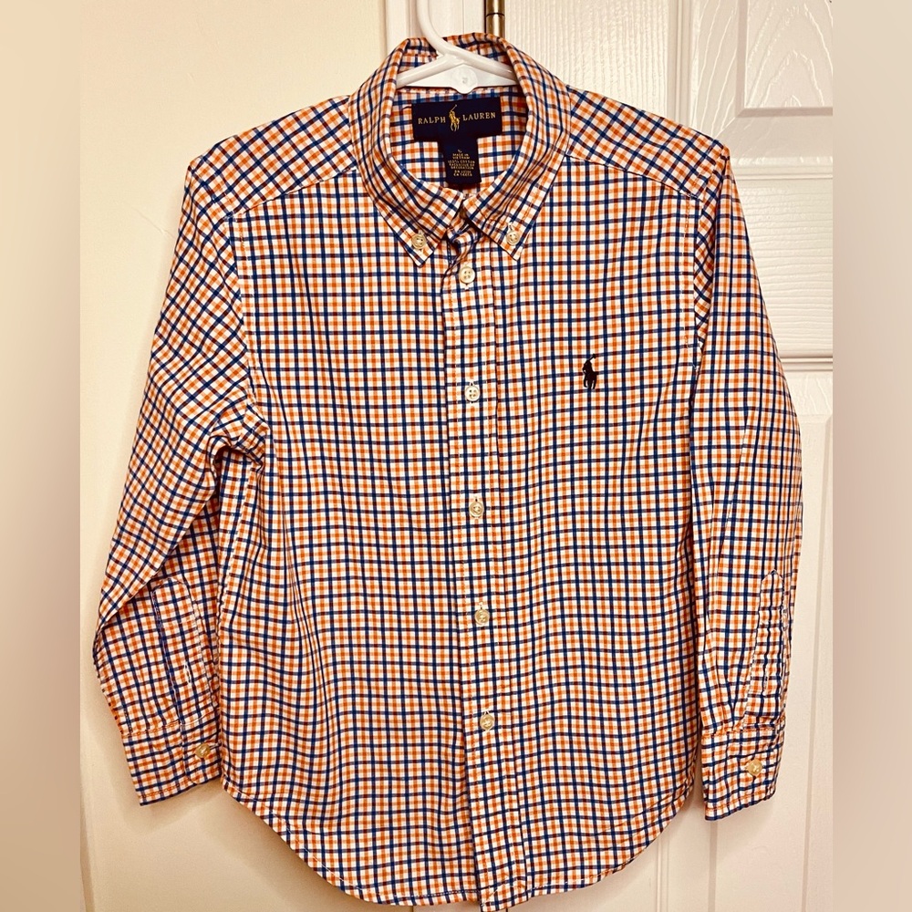 Polo by Ralph Lauren (Boys Size 5) Buttoned Down Shirt